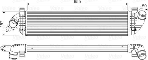 VALEO 818571 - Intercooler, échangeur droxauto.com