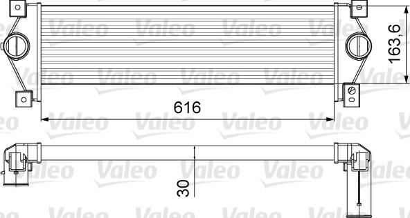 VALEO 818645 - Intercooler, échangeur droxauto.com