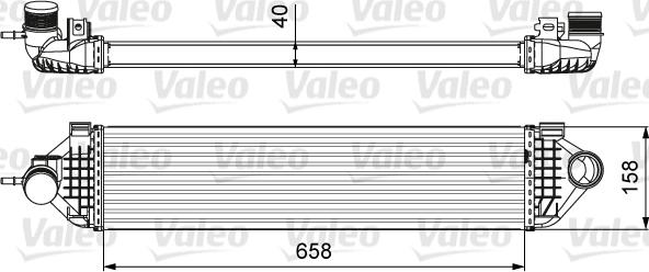 VALEO 818600 - Intercooler, échangeur droxauto.com