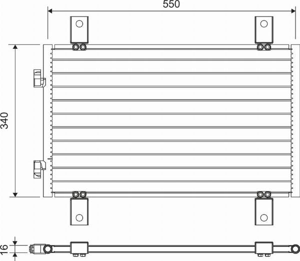 VALEO 818018 - Condensateur, climatisation droxauto.com