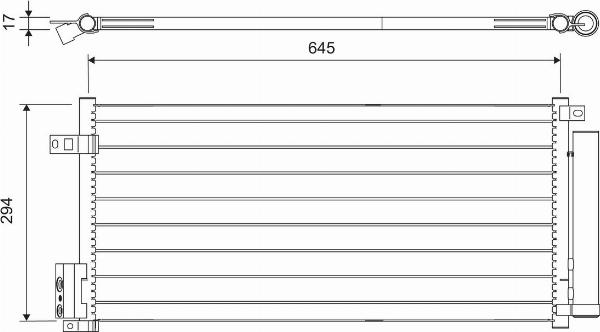 VALEO 818192 - Condensateur, climatisation droxauto.com