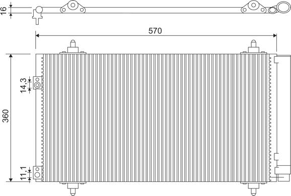 VALEO 818171 - Condensateur, climatisation droxauto.com