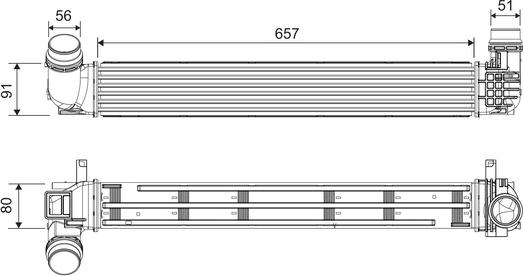 VALEO 818878 - Intercooler, échangeur droxauto.com