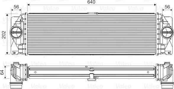 VALEO 818341 - Intercooler, échangeur droxauto.com