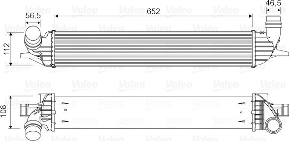 VALEO 818330 - Intercooler, échangeur droxauto.com