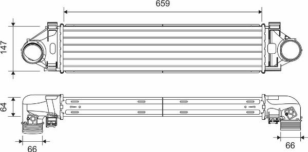 VALEO 818296 - Intercooler, échangeur droxauto.com