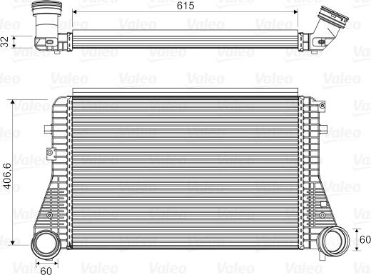 VALEO 818795 - Intercooler, échangeur droxauto.com
