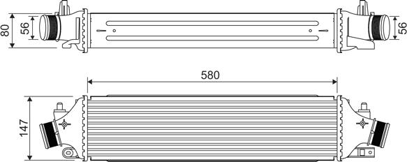 VALEO 818700 - Intercooler, échangeur droxauto.com