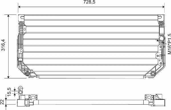 VALEO 812697 - Condensateur, climatisation droxauto.com