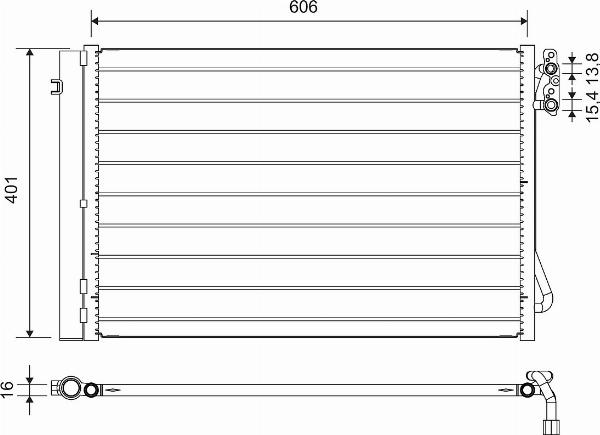 VALEO 812720 - Condensateur, climatisation droxauto.com