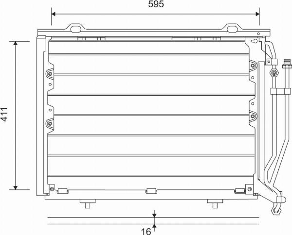 VALEO 817492 - Condensateur, climatisation droxauto.com