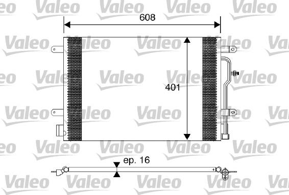 VALEO 817569 - Condensateur, climatisation droxauto.com