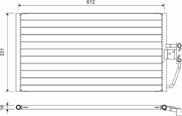 VALEO 817561 - Condensateur, climatisation droxauto.com