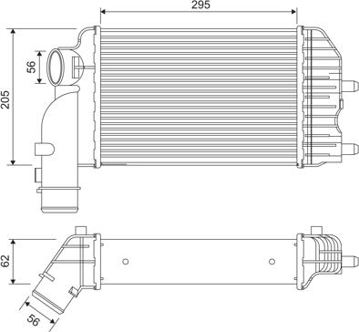 VALEO 817632 - Intercooler, échangeur droxauto.com
