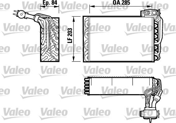 VALEO 817092 - Évaporateur climatisation droxauto.com