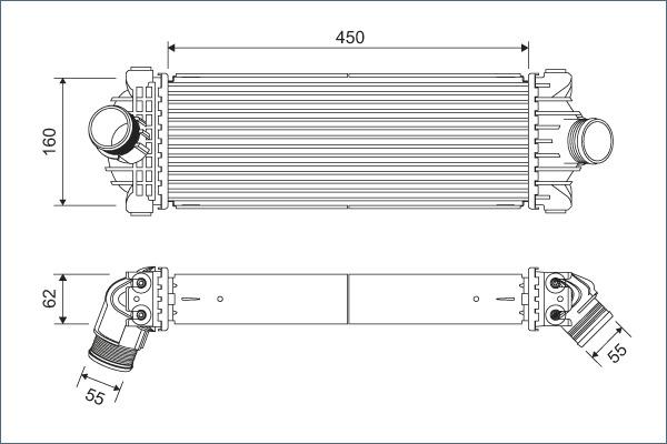 VALEO 822933 - Intercooler, échangeur droxauto.com