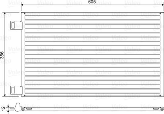 VALEO 822553 - Condensateur, climatisation droxauto.com