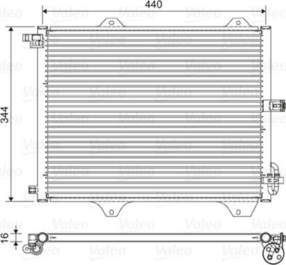 VALEO 822588 - Condensateur, climatisation droxauto.com