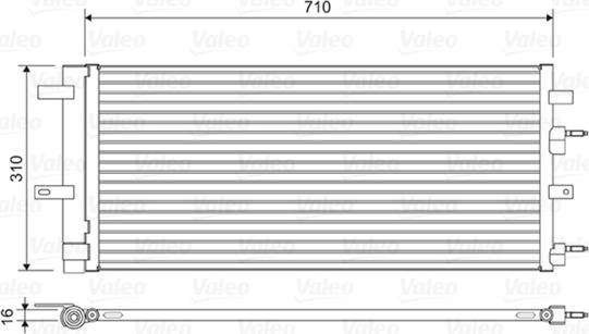 VALEO 822618 - Condensateur, climatisation droxauto.com