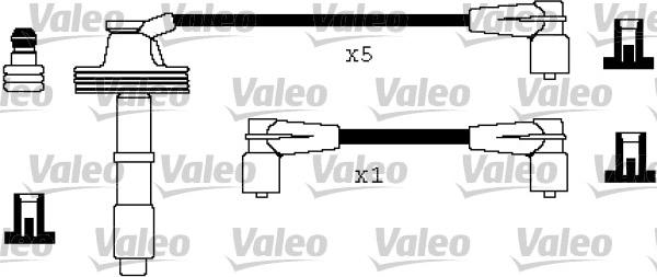 VALEO 346327 - Kit de câbles d'allumage droxauto.com