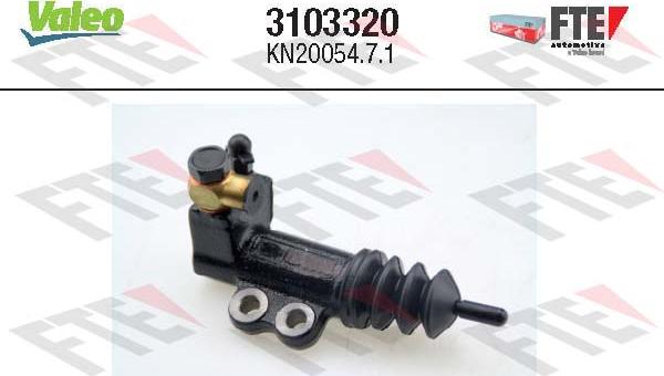 VALEO 3103320 - Cylindre récepteur, embrayage droxauto.com