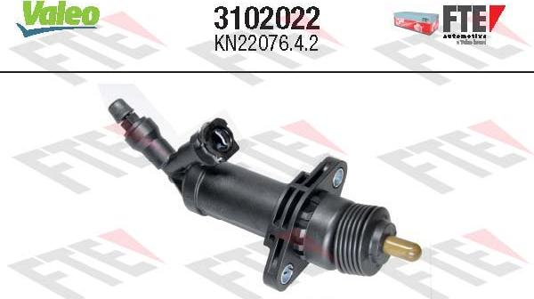 VALEO 3102022 - Cylindre récepteur, embrayage droxauto.com