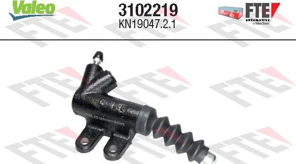 VALEO 3102219 - Cylindre récepteur, embrayage droxauto.com