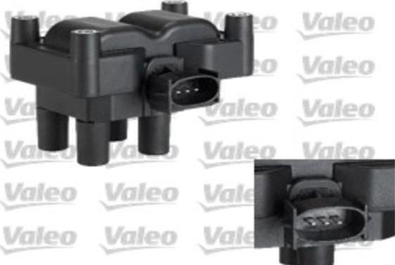 VALEO 245193 - Bobine d'allumage droxauto.com