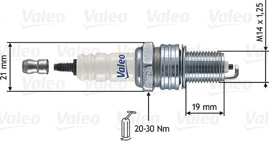 VALEO 246909 - Bougie d'allumage droxauto.com