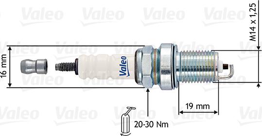 VALEO 246895 - Bougie d'allumage droxauto.com
