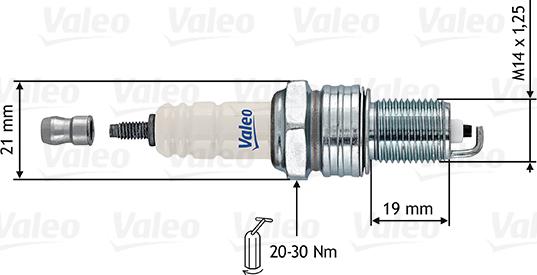 VALEO 246891 - Bougie d'allumage droxauto.com