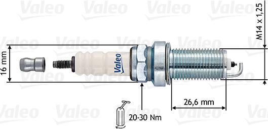 VALEO 246889 - Bougie d'allumage droxauto.com