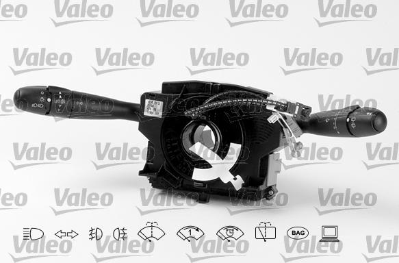 VALEO 251498 - Unité de commande, commutateur de colonne de direction droxauto.com