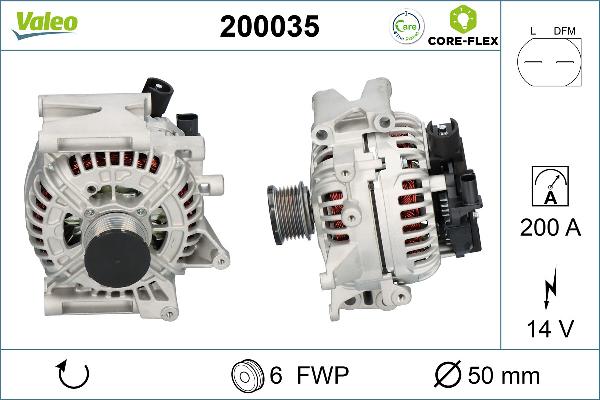 VALEO 200035 - Démarreur droxauto.com