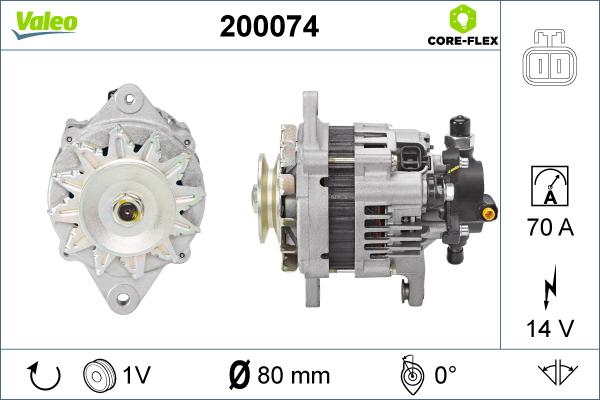 VALEO 200074 - Alternateur droxauto.com