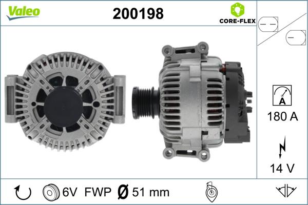 VALEO 200198 - Alternateur droxauto.com