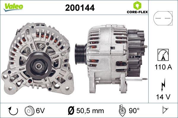 VALEO 200144 - Alternateur droxauto.com
