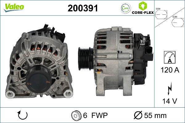 VALEO 200391 - Alternateur droxauto.com
