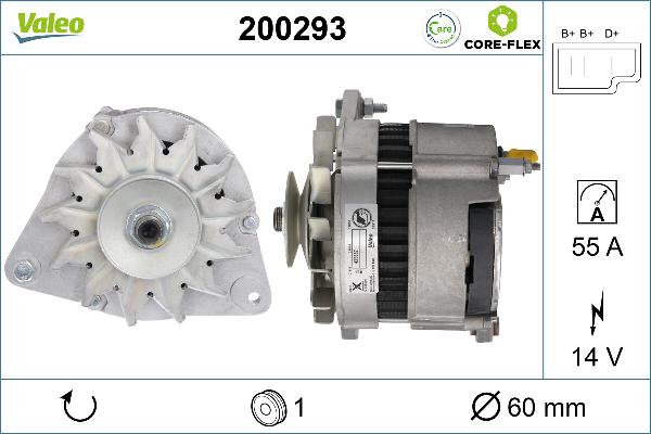 VALEO 200293 - Alternateur droxauto.com