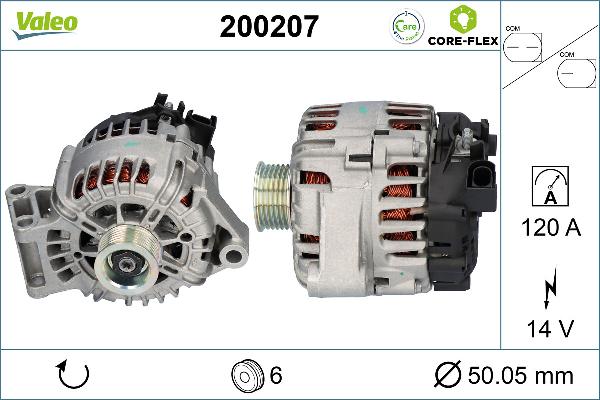VALEO 200207 - Alternateur droxauto.com