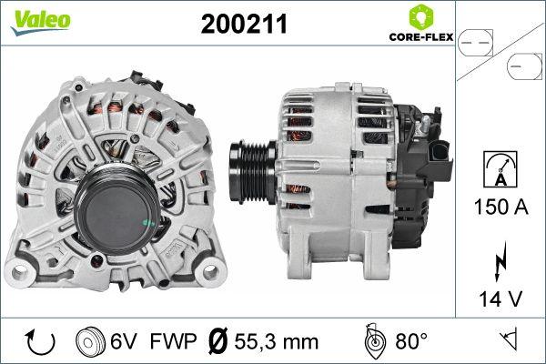 VALEO 200211 - Alternateur droxauto.com