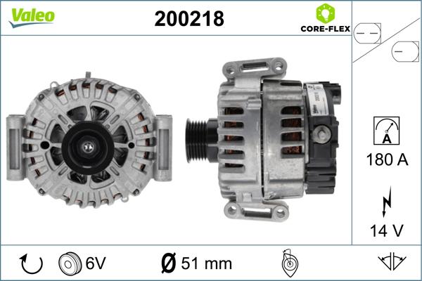 VALEO 200218 - Alternateur droxauto.com