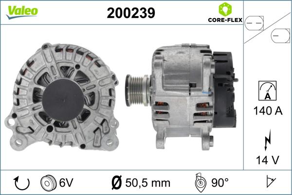 VALEO 200239 - Alternateur droxauto.com