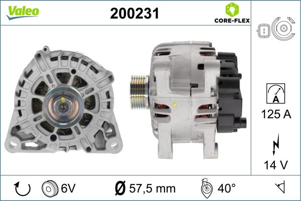 VALEO 200231 - Alternateur droxauto.com