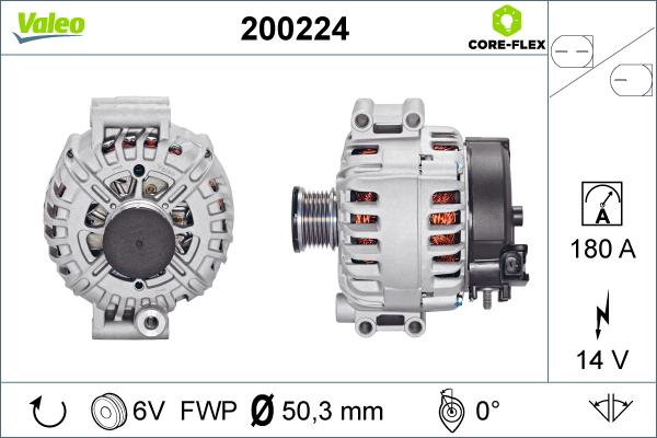 VALEO 200224 - Alternateur droxauto.com