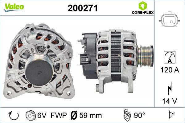 VALEO 200271 - Alternateur droxauto.com