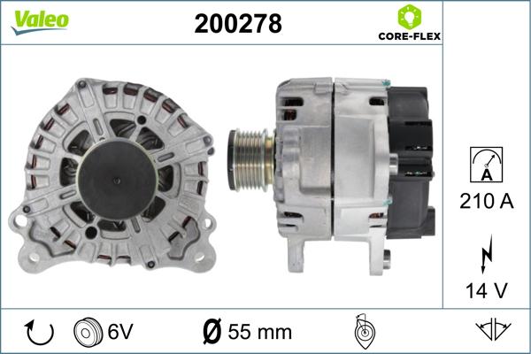 VALEO 200278 - Alternateur droxauto.com
