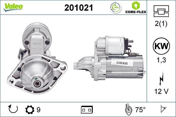 VALEO 201021 - Démarreur droxauto.com