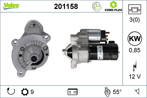 VALEO 201158 - Démarreur droxauto.com