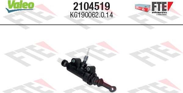 VALEO 2104519 - Cylindre émetteur, embrayage droxauto.com